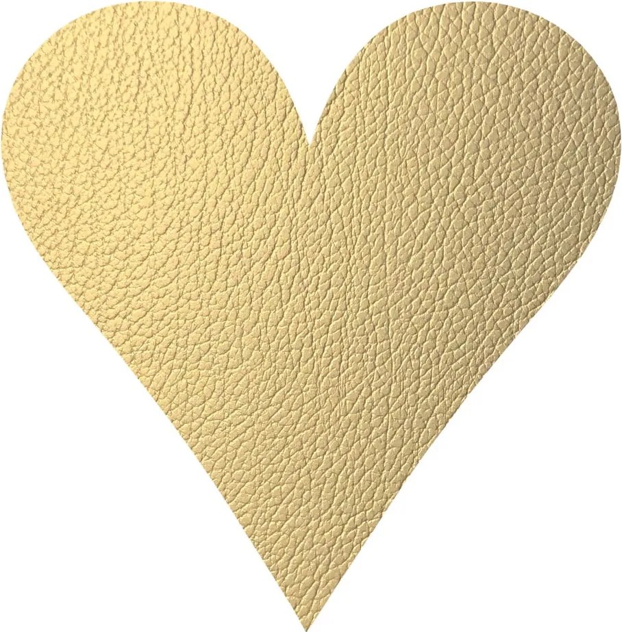 Tovaglietta in eco pelle 30x30 cm Heart Hippo – LIND DNA