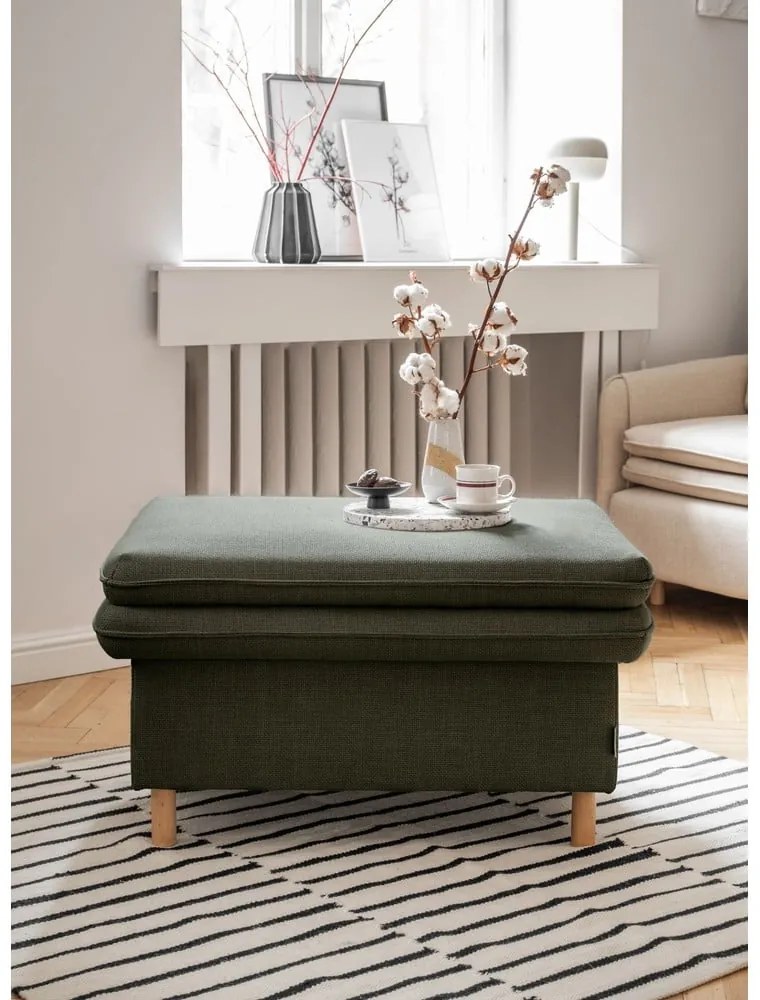 Poggiapiedi verde Simon - Miuform