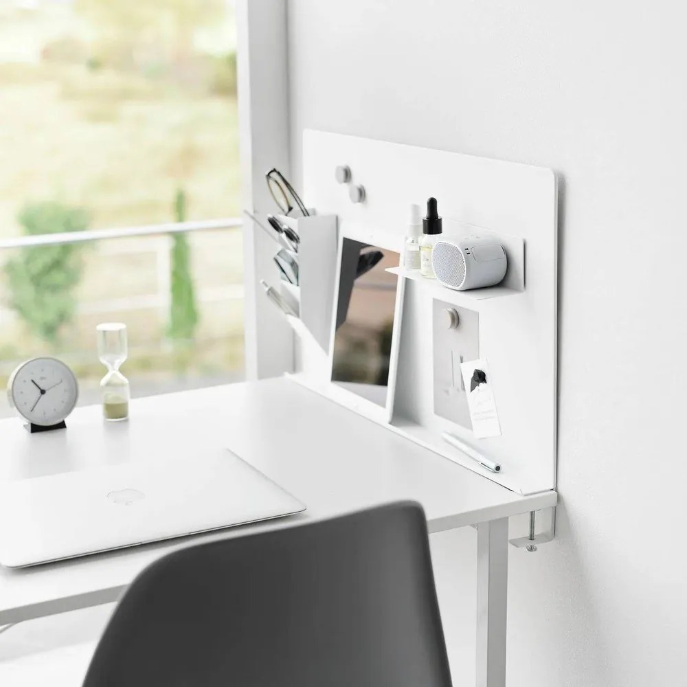 Organizer bianco in metallo per cancelleria Tower – YAMAZAKI