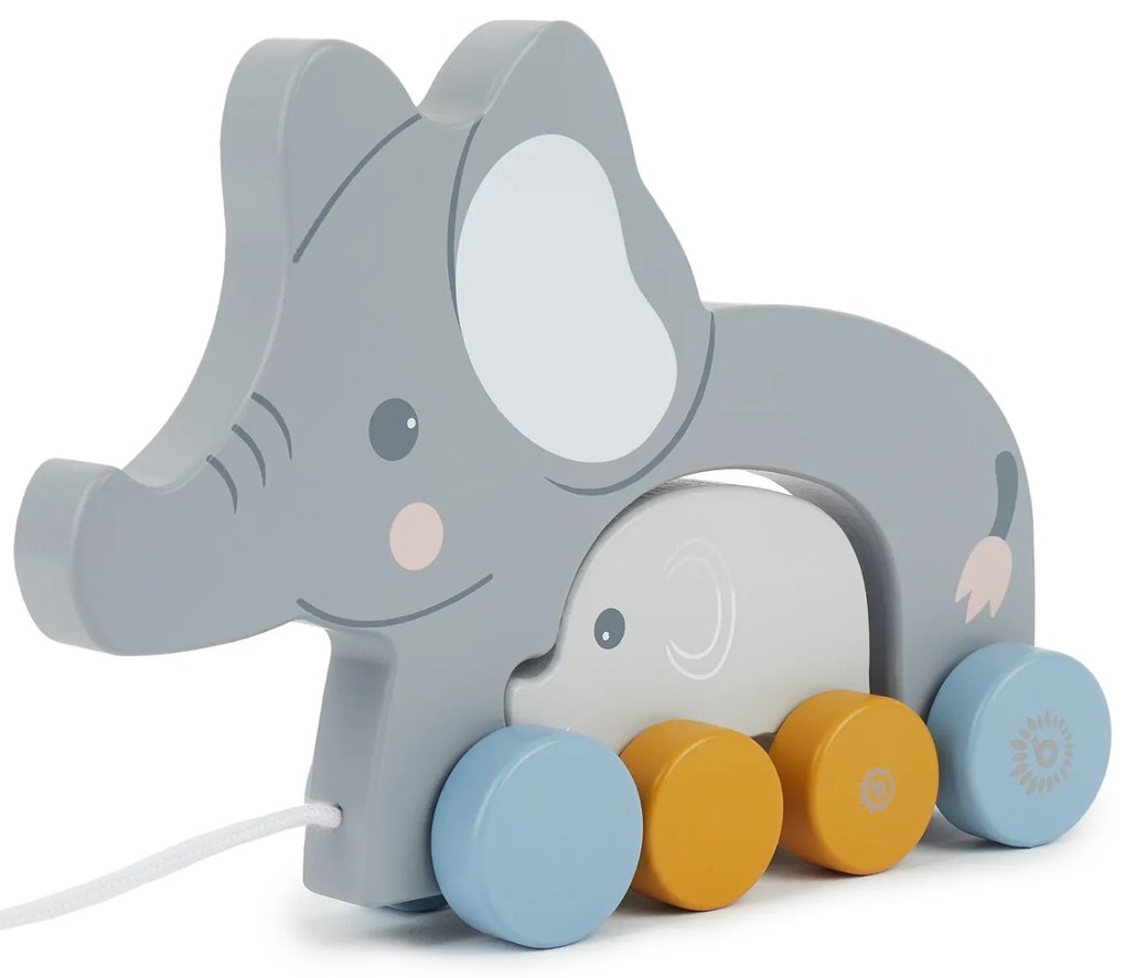 Bieco - Giocattolo da trainare - elefanti