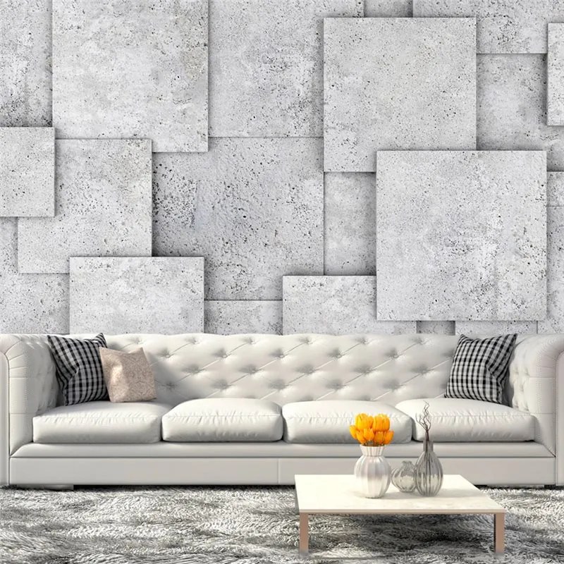 Fotomurale  Concrete Abyss  Colore Grigio, Dimensioni e Misure 100x70