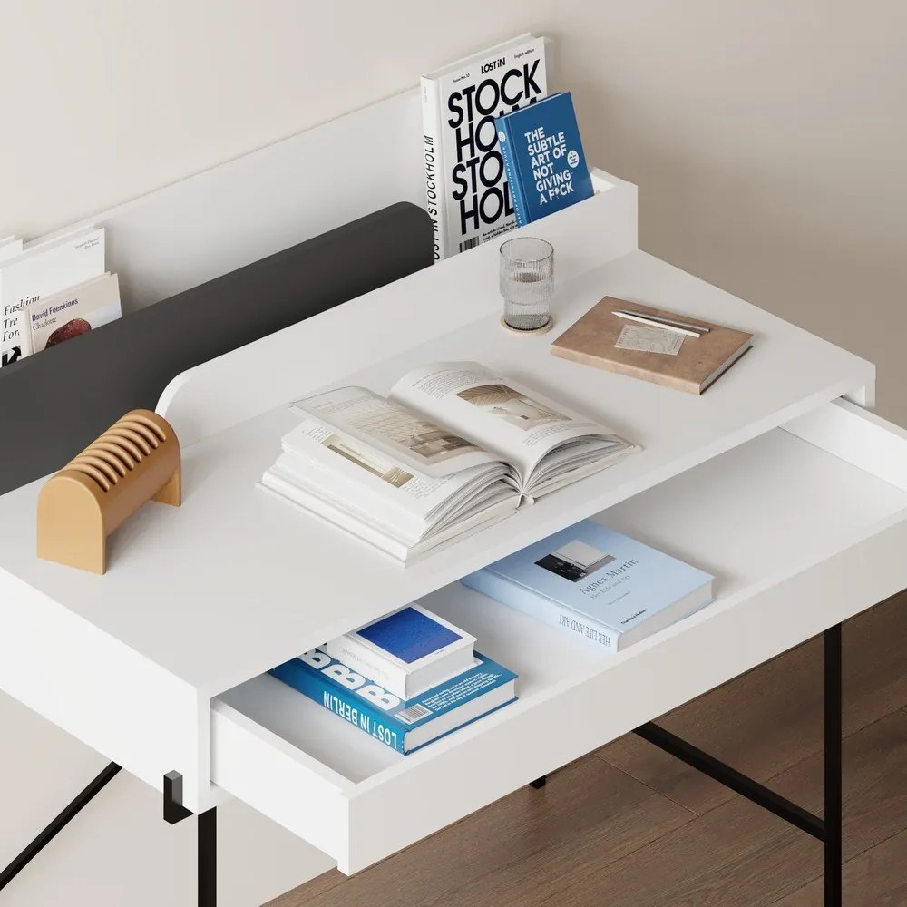 Scrivania in stile segreteria 60x113 cm Lila – Marckeric