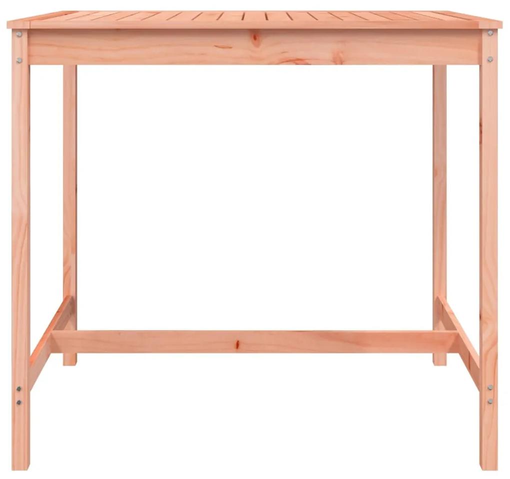 Tavolo da giardino 121x82,5x110cm in legno massello di douglas