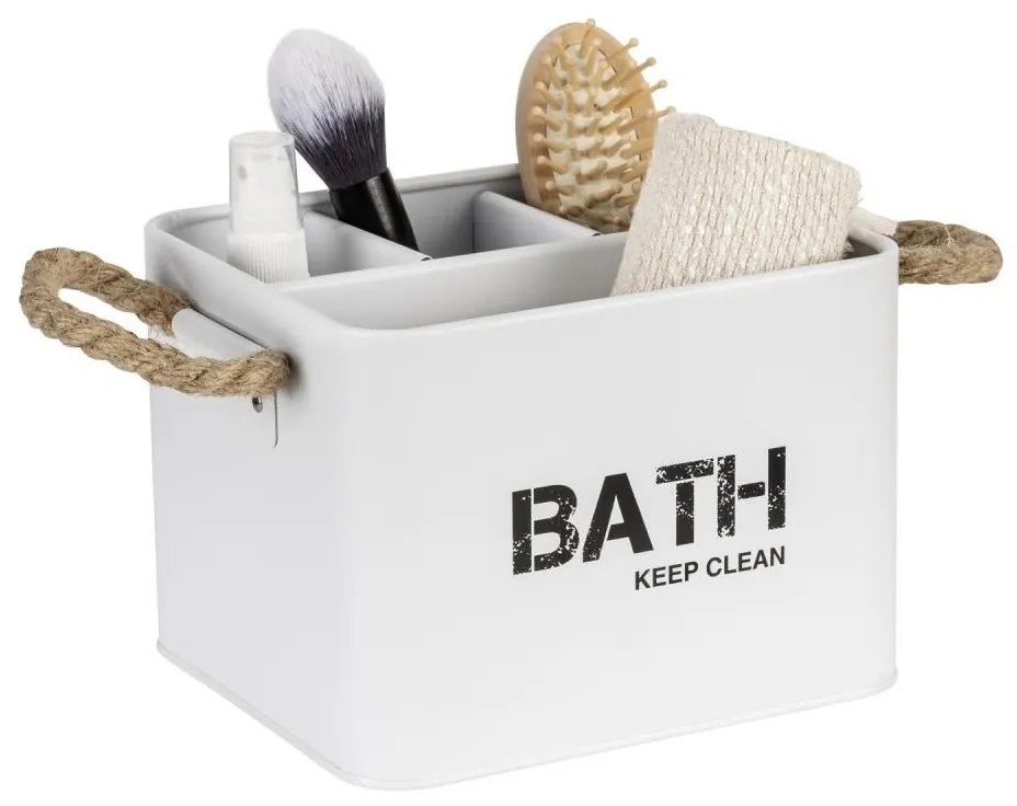 WENKO 23700100 - Scatola GARA 19x12,5 cm bianca