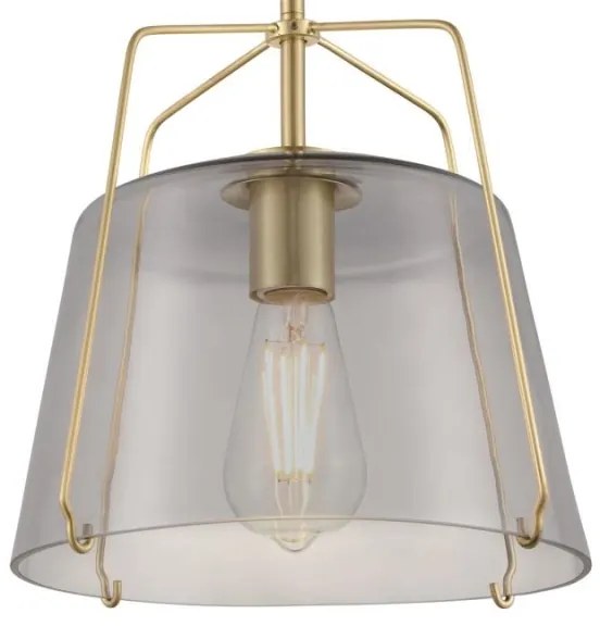 Westinghouse 61251 - Lampadario a sospensione con supporto rigido HALLEIN 1xE27/60W/230V