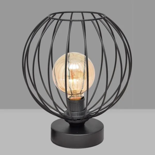 Lampada da tavolo MERCURE 1xE27/15W/230V nera