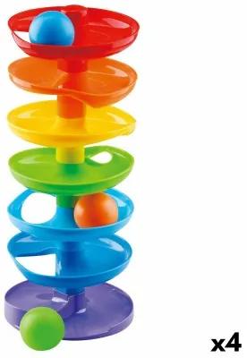Spirale di Attività PlayGo Rainbow 4 Unità 15 x 37 x 15,5 cm