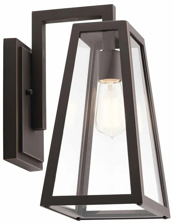 Applique rustico da esterno KL-DELISON-M-RZ bronzo IP44 1X E27 ELSTEAD