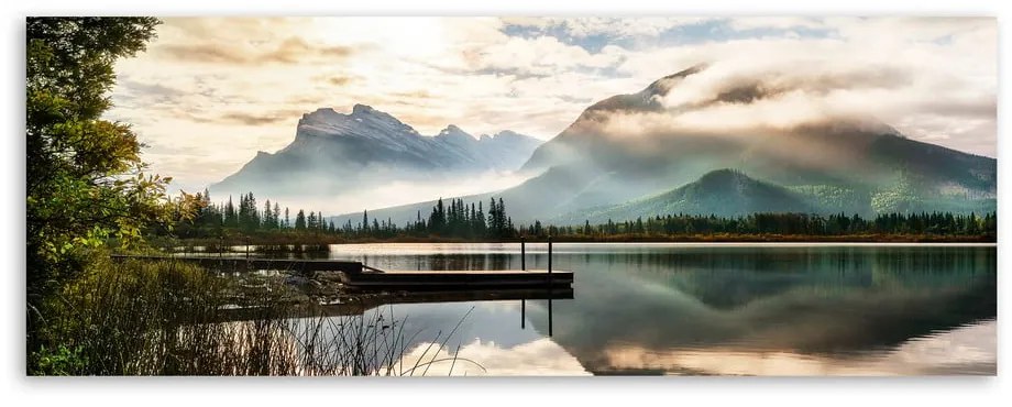 Immagine su tela, 150 x 60 cm Lake - Styler