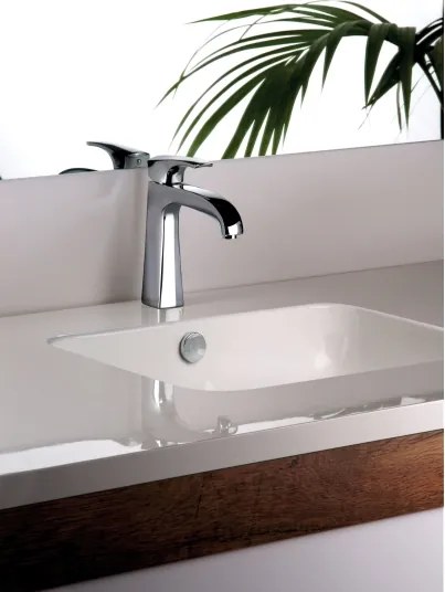 Miscelatore lavabo Paini serie Lady scarico con piletta 89CR211 cromato