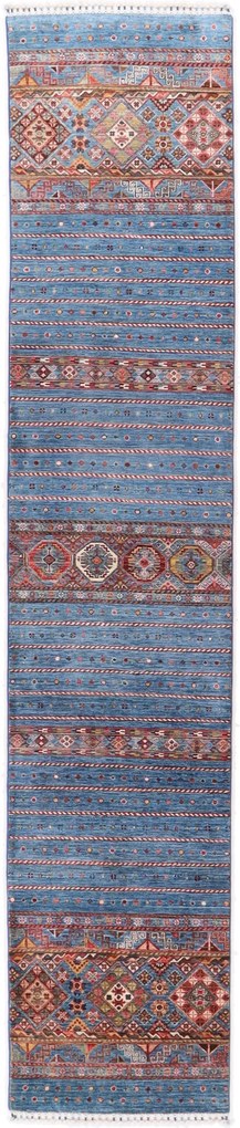 Samarkand Tappeto 80 x 400 (Afghanistan) Annodato A Mano