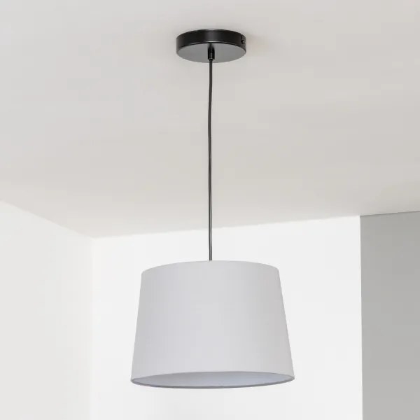 Brilagi - Lampadario LED sospeso con cavo CERIA 1xE27/40W/230V Ø 30 cm grigio