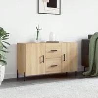 Credenza Rovere Sonoma 100x36x60 cm in Legno Multistrato 828183