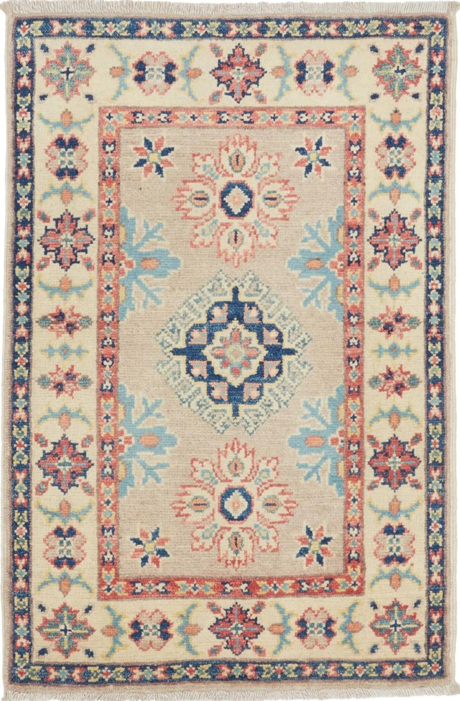 Kazak Tappeto 90x60 (Pakistan) Annodato A Mano