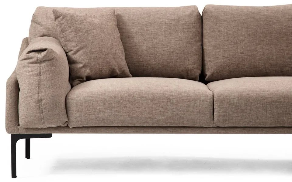 Divano angolare beige , angolo destro Leo - Artie