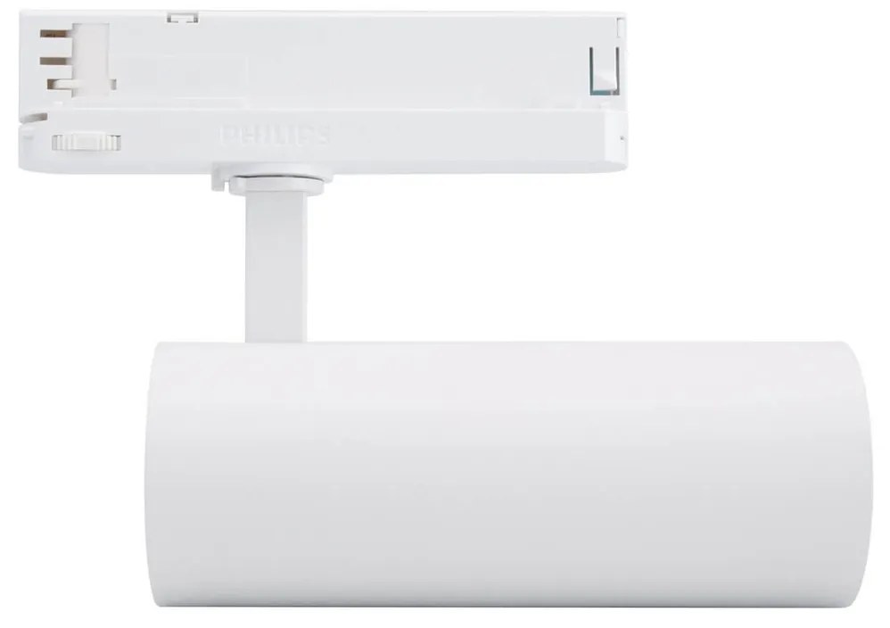 Faro LED 34W per Binario Trifase 38° + 60° Bianco con driver Philips CRI92 Colore Bianco Freddo 6.000K