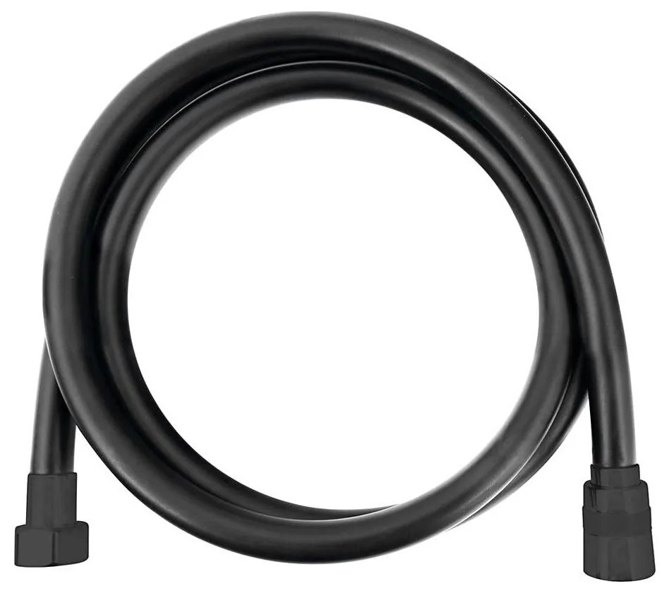 Sapho - Flessibile per doccia SOFTFLEX 200 cm, nero opaco