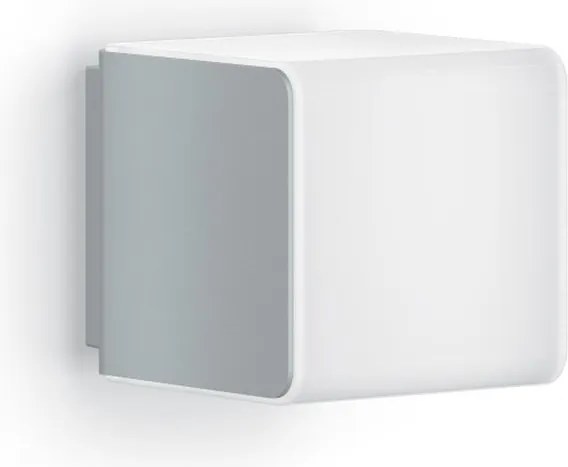 Applique LED moderno da esterno L 840 doppia luce grigio IP44 con sensore di movimento, luce bianco caldo dimmerabile 305 lumen, STEINEL