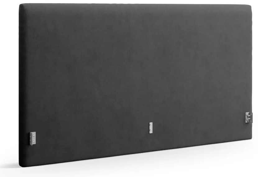 Testiera color antracite in imbottito 150,5x100 cm Remo – Micadoni