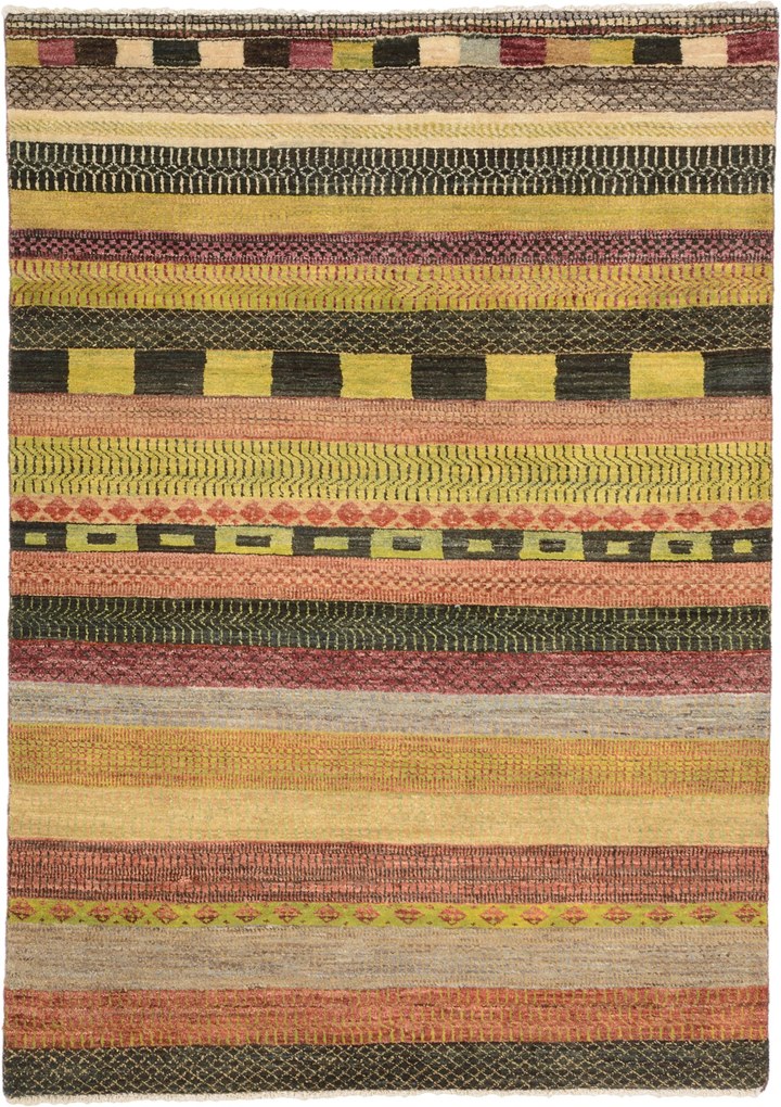 Gabbeh Tappeto 140 x 200 (Pakistan) Annodato A Mano
