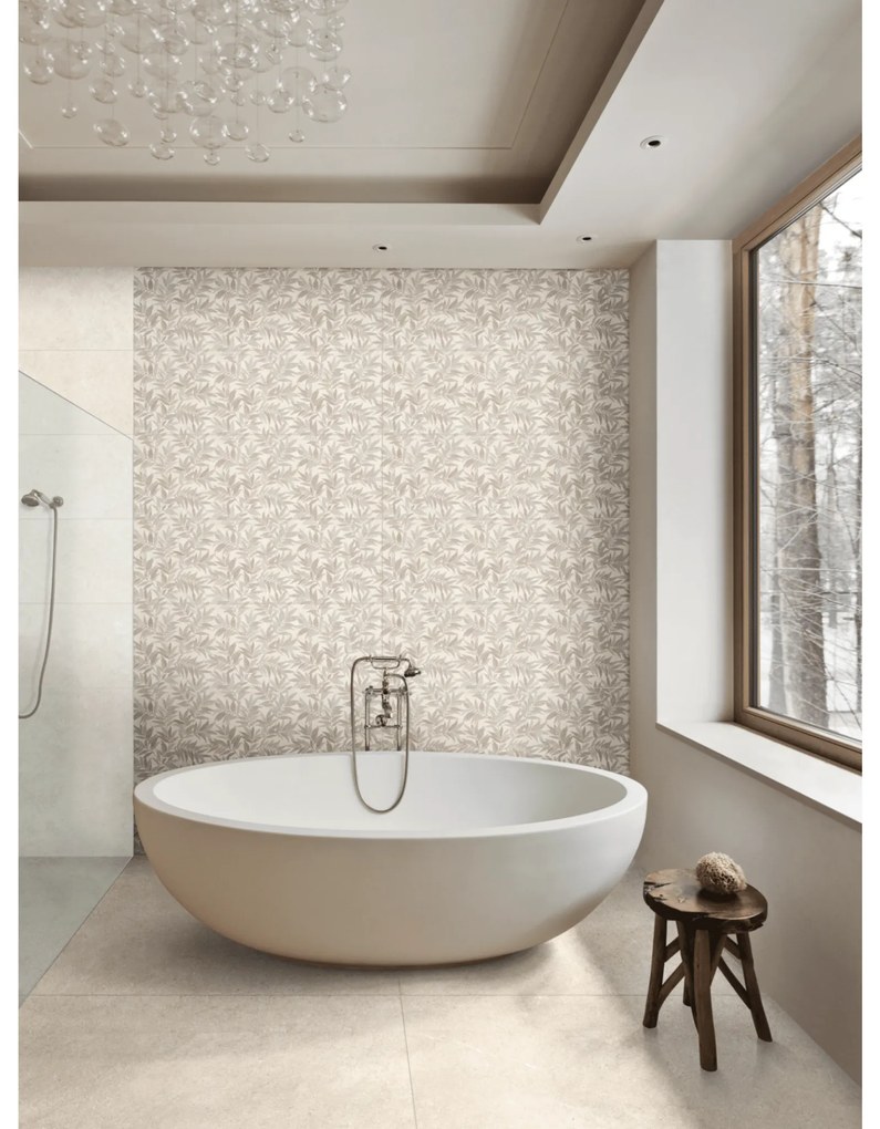 Marazzi Group Rettificato 40x120 Cm Ivory "Limestone Wall"