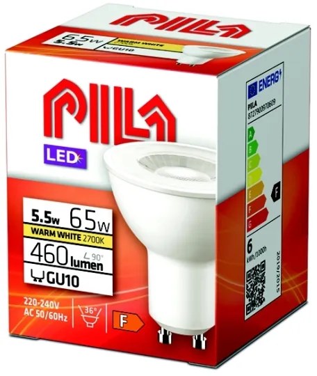 Lampadina LED Philips Pila PAR16 GU10/5,5W/230V 2700K