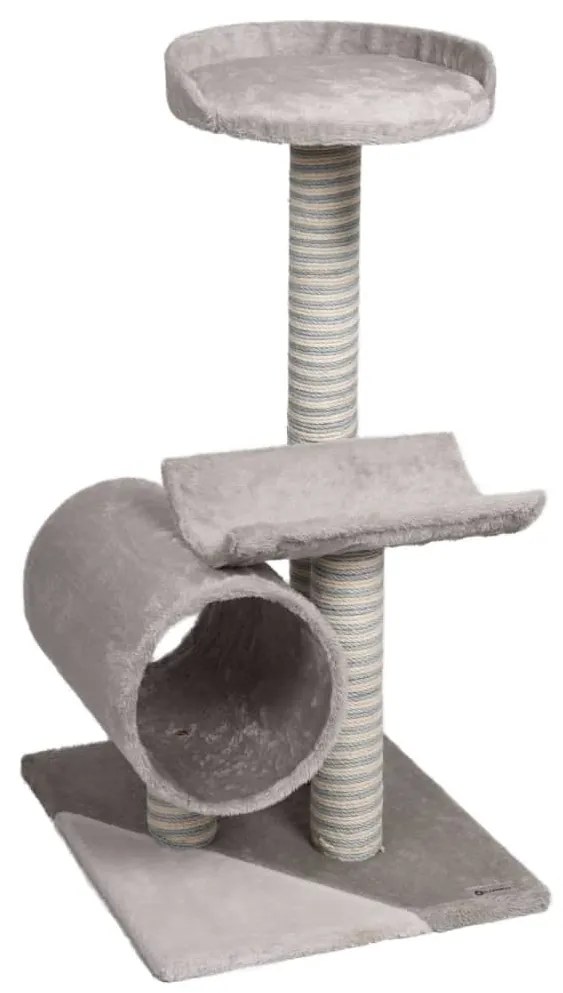 Albero Tiragraffi Per Gatti Burt 40x40x77 Cm Grigio /