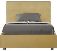 Letto 1 Piazza e Mezzo 120x210 cm Senza Rete Mika Ocra