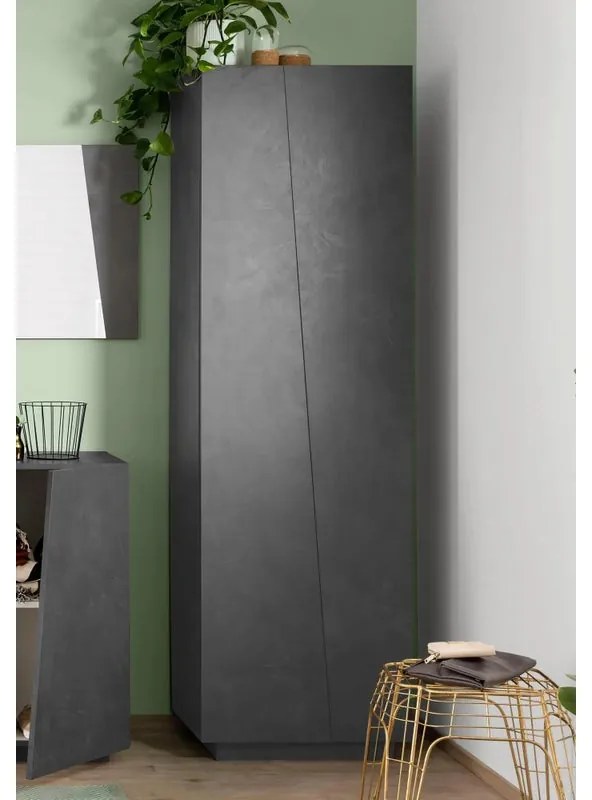 Mobile colonna VEGA L 60 x H 199.7 P 38 cm grigio ardesia