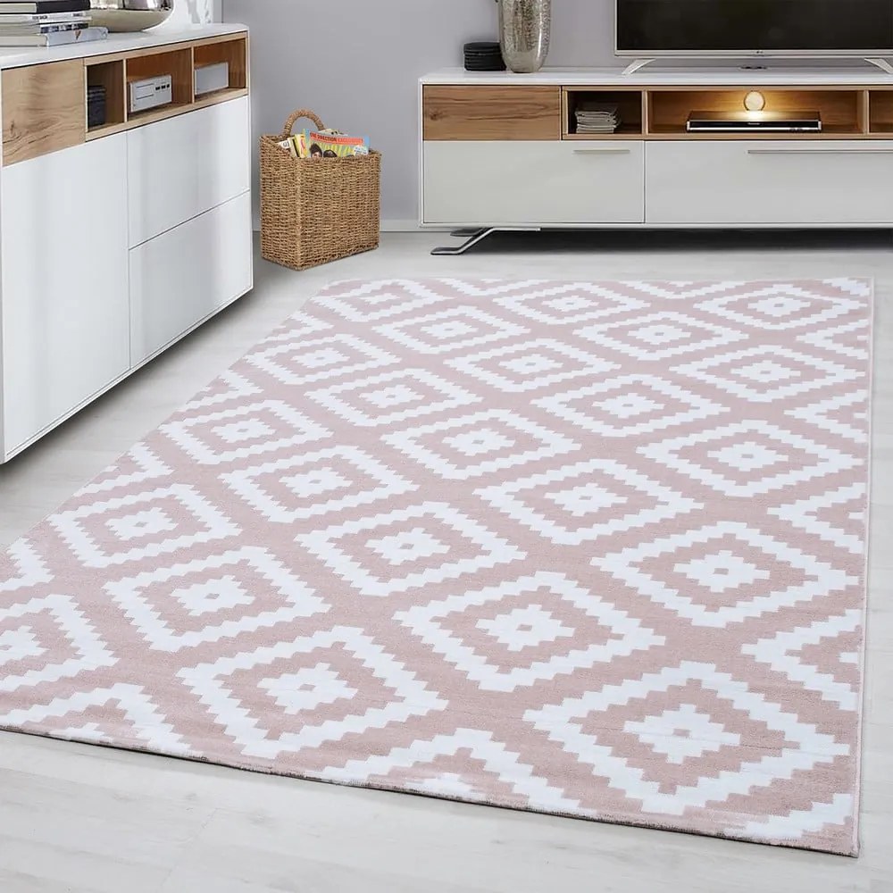 Tappeto rosa chiaro 80x150 cm Plus - Ayyildiz Carpets
