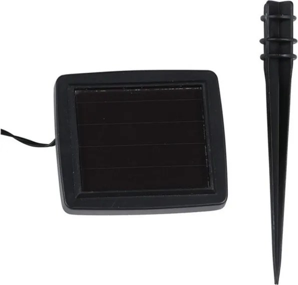 Catena LED solare 10xLED/1W/1,2V 1xAA 2 m IP44 3000K 300 mAh