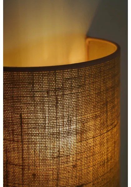 Duolla - Applique YUTE 1xE27/15W/230V diametro 20 cm marrone