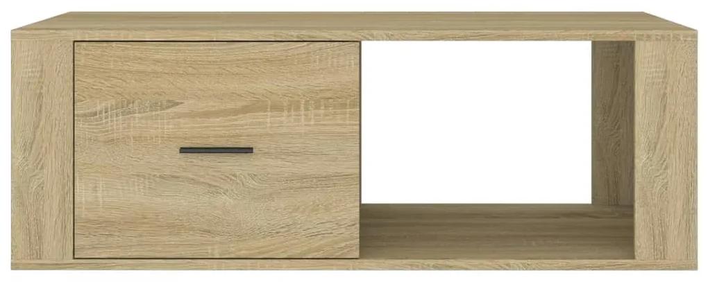 Tavolino Salotto Rovere Sonoma 100x50,5x35 cm Legno Multistrato
