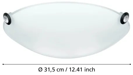 Eglo 93624 - Plafoniera LED CAFIERA LED/12W/230V