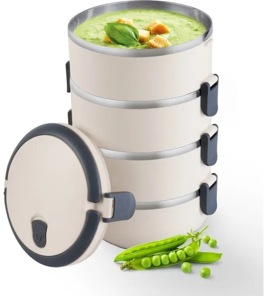 Lamart - Contenitore termico per alimenti 2,4 l beige