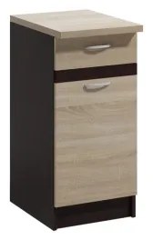 Cucina VALERIA 240 cm, marrone/rovere sonoma