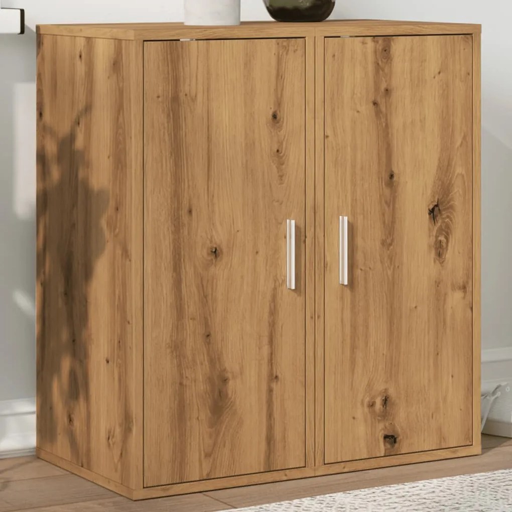 Scarpiere 2 Pz Rovere Artigianale 32x35x70 Cm İn Truciolato /