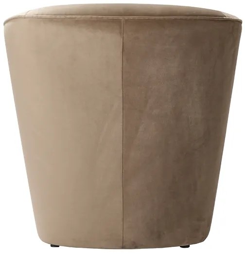 Poltrona in velluto Beige per camera da letto ufficio