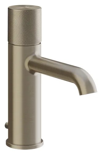 Miscelatore lavabo con scarico brushed brass diamantato 70601 gessi