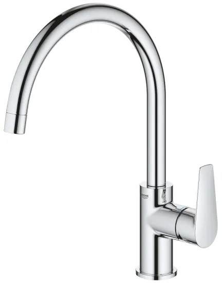 GROHE 31367001 - Miscelatore da cucina BAUEDGE 332 mm cromo lucido