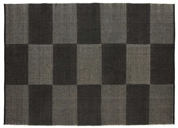 Check Rug Large Check 170x240 Black - HAY