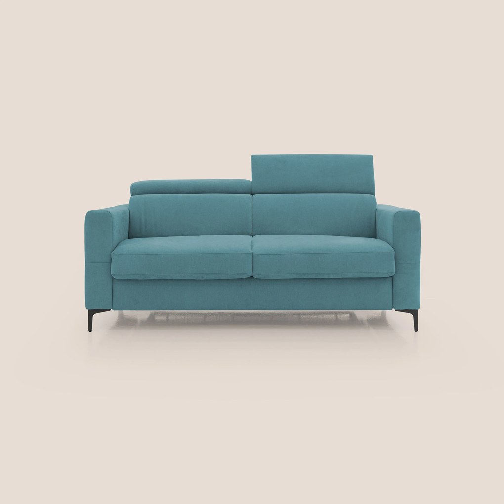 Gardenia divano letto materasso alto 18 cm con poggiatesta reclinabili e rivestimento impermeabile T02