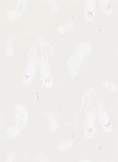 Sanderson Carta da parati Ballet Shoes - Beige