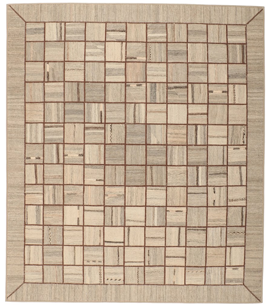 Kilim Tappeto 250 x 290 (Iran) Tessuto A Mano