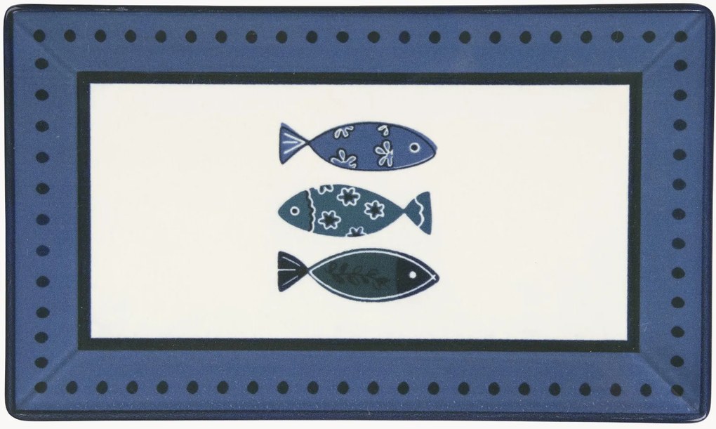 Set di 6 piatti piani Ocean