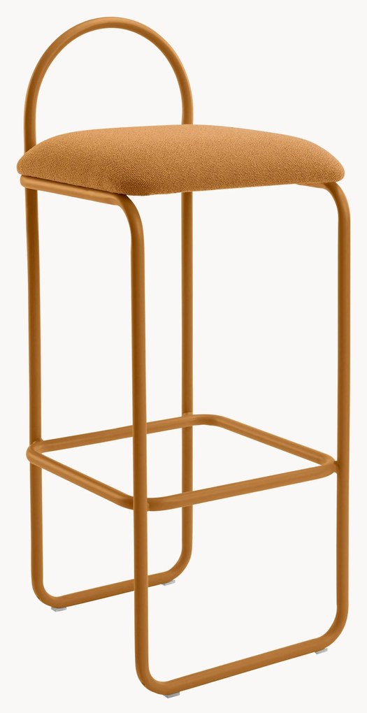 Sgabello da bar in bouclé Angui