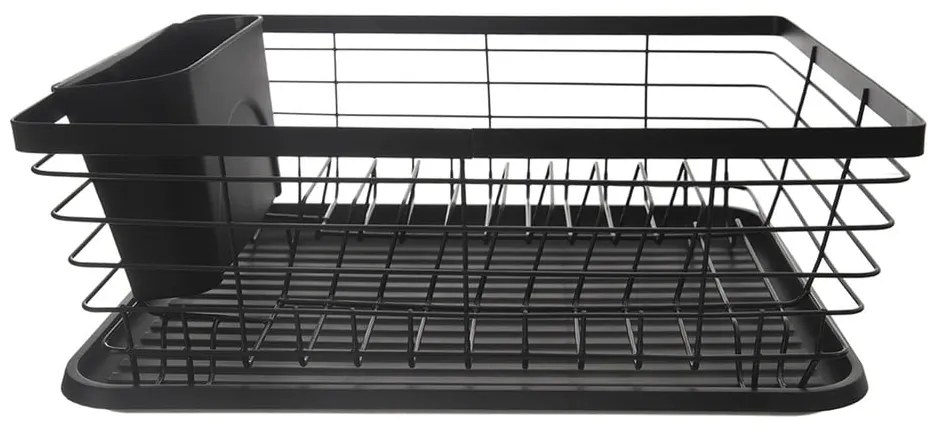 Scolapiatti nero in metallo 36x30,5 cm Radka - Orion