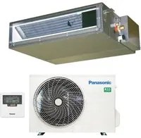 Climatizzatore Condizionatore Panasonic Canalizzato Canalizzabile Inverter a bassa pressione 9000 Btu CS-Z25UD3EAW + CU-Z25UBEA R-32 Wi-Fi Optional Classe A+ con Comando a Filo Incluso