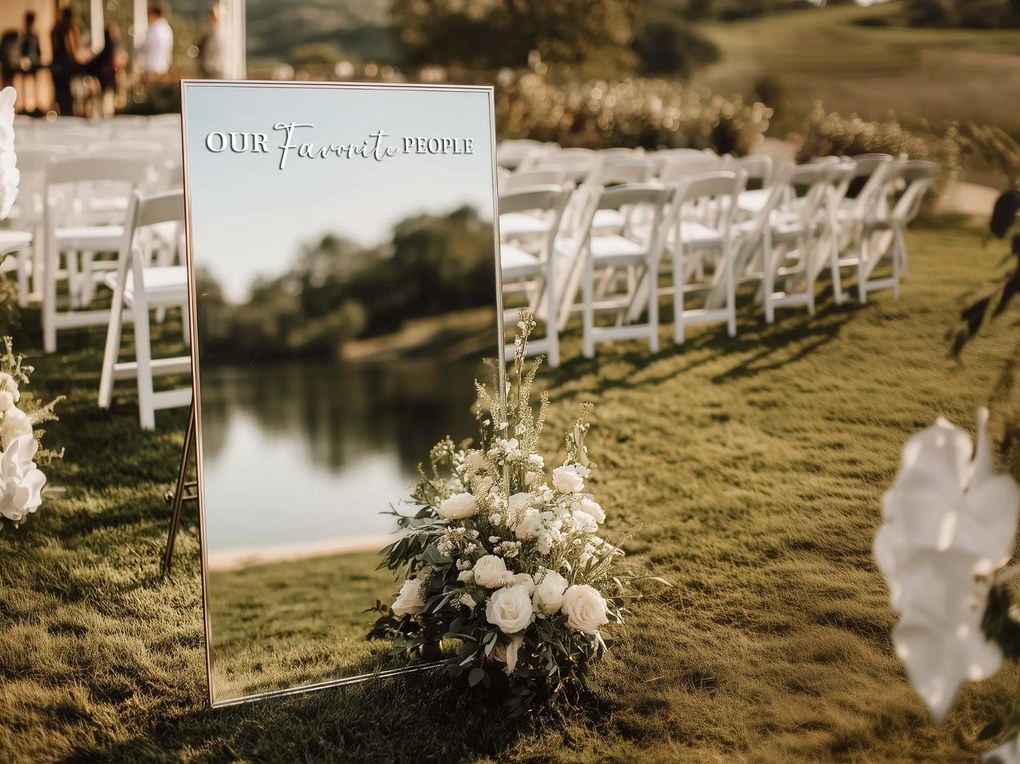 Adesivo per specchio S46 – Our favorite people