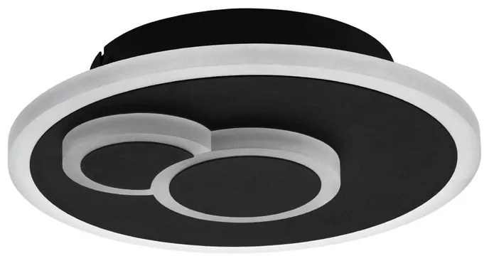 Applique LED design Cadegal nero EGLO